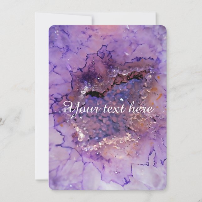 Geode de Amethyst Falln (Anverso)