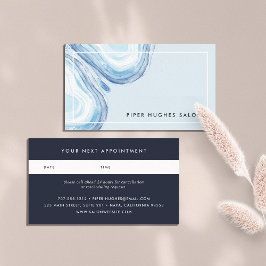 Geode de onda azul | Tarjeta de cita