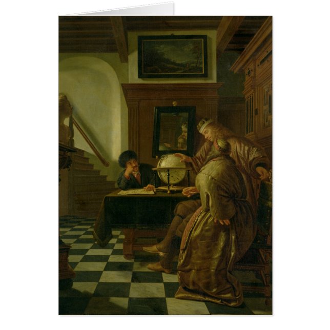 Geógrafos en el trabajo (Frente)