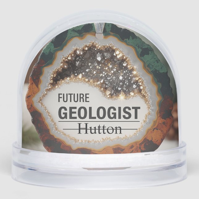 Geólogo futuro personalizado (Anverso)