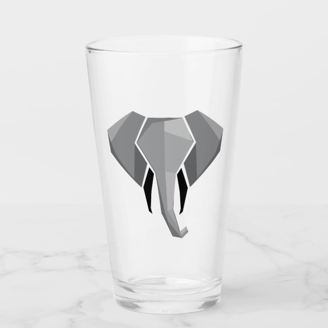 Geometría Cabeza elefante (Anverso)