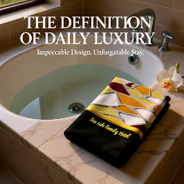 Geometría de arte moderno romántico -blanco naranj