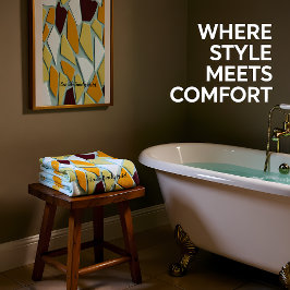 Geometría de arte moderno romántico -blanco naranj