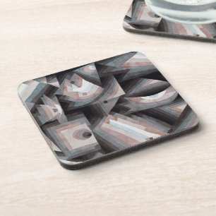 Geometría de Cristal: Posavasos Inspirado en Klee