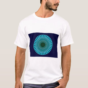 Geometría de diseño fractal camiseta