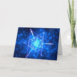 Geometría de la tarjeta de felicitación del