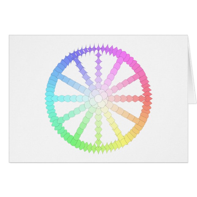 geometría de rueda de evolución de polígono (Anverso (Horizontal))