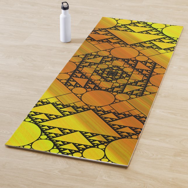 Geometría fractal Yoga Mat (In situ)