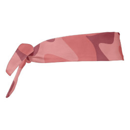 Geometría Grace Red Pink Headband