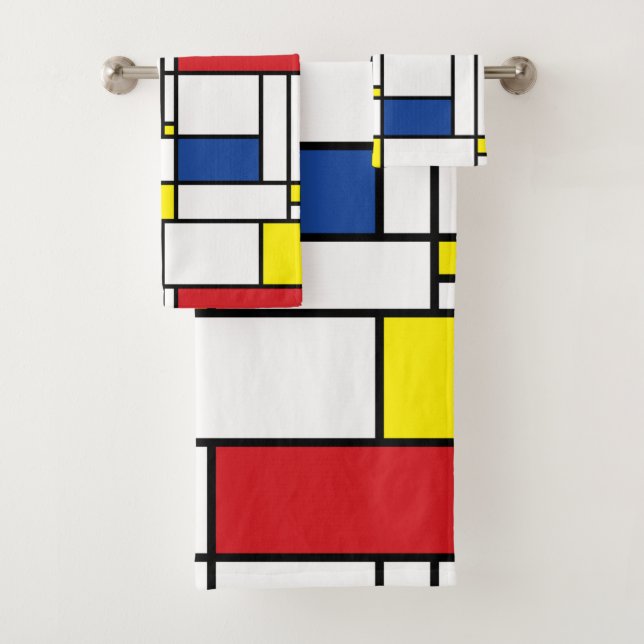 Geometría Minimalista mondrina De Stijl Arte Moder (In situ)