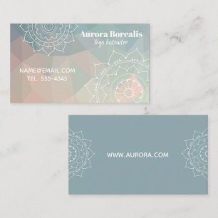 Geometría moderna 3d efecto color pastel tarjeta d