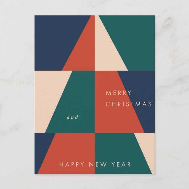 Geometría moderna de Navidad (Anverso)