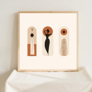 Geometría Natural – Arte Minimalista Femenino III