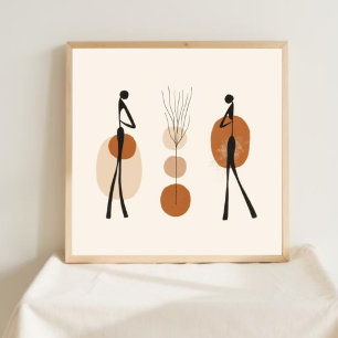 Geometría Natural – Arte Minimalista Femenino V
