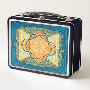 Geometría sagrada radiante Mandala