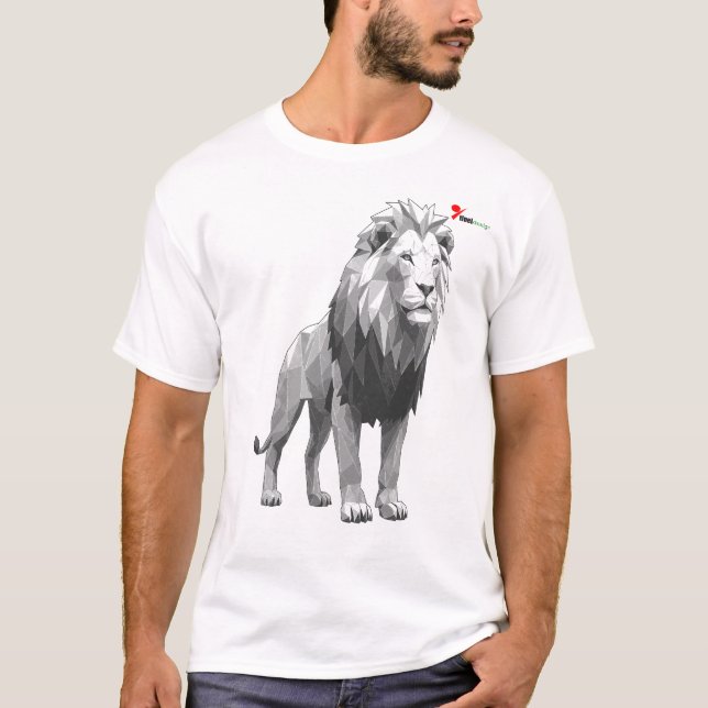 "Geometría Salvaje" Camiseta Geométrica de Animale (Anverso)