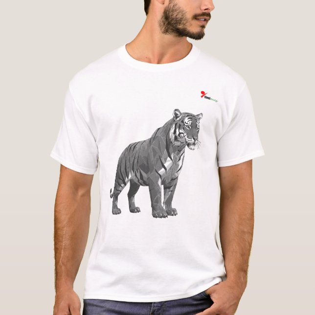 "Geometría Salvaje" Camiseta Geométrica de Animale (Anverso)