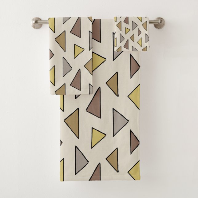 Geometric Charm Warm Earthy (In situ)