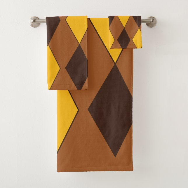 Geometric Modern Trendy Diamond Pattern (In situ)