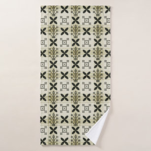 Geometric Seamless pattern background. Batik desig