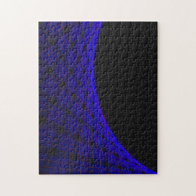 Geometric Space Carpet Puzzle (Vertical)