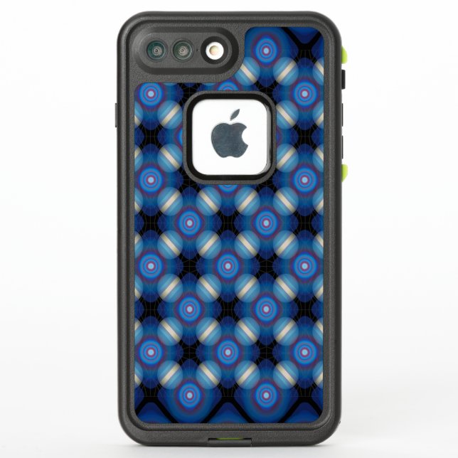 Geométrica de la espaciadora azul (Reverso)