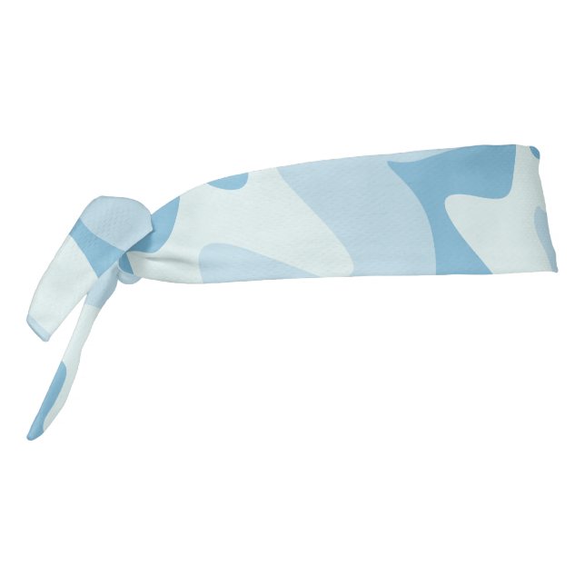 Geométrica Grace Blue Hues Headband (Girar 270)