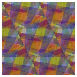 Geométrico claro - Tela de línea natural