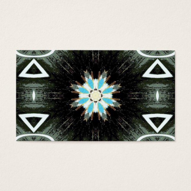 geométrico con estrella azul (Frente)