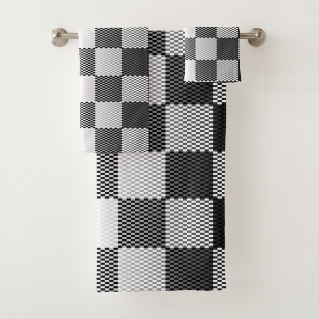 Geométrico de negro y blanco (In situ)
