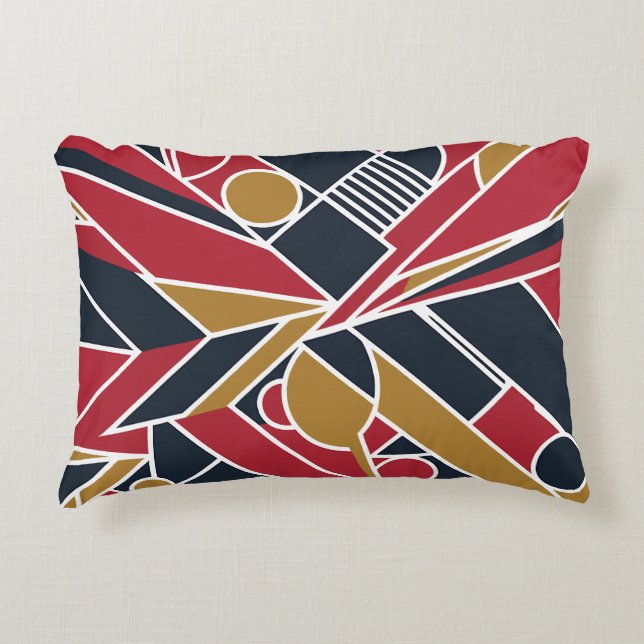 Geométrico en negrita - almohadas - Decoración mod (Anverso)