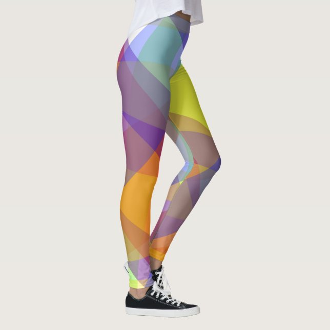 Geométrico Ligero - Leggings (Derecha)