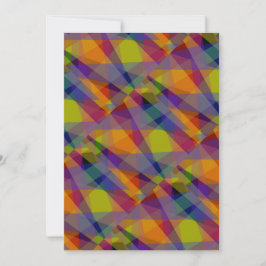 Geométrico oscuro - Tarjeta de felicitación