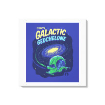 Geoquelona galáctica ROS en lienzo envuelto