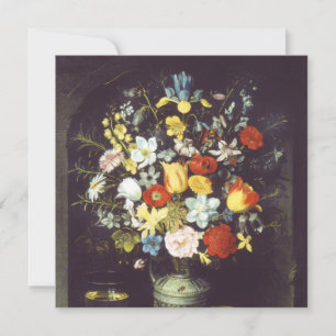 Georg Flegel Gran trozo de flores (en el nicho)