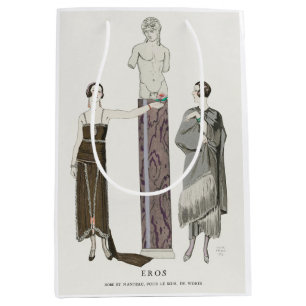 George Barbier, Bolsa de regalo mediana Art Deco