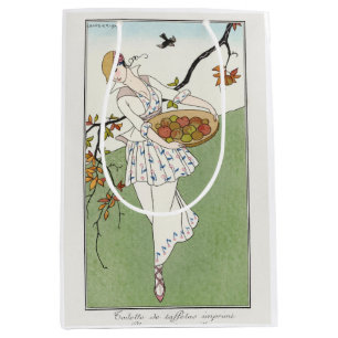 George Barbier, Bolsa de regalo mediana Art Déco