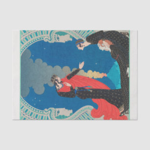 George Barbier, papel de tejidos Art Deco