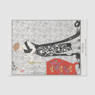 George Barbier, papel de tejidos Art Deco