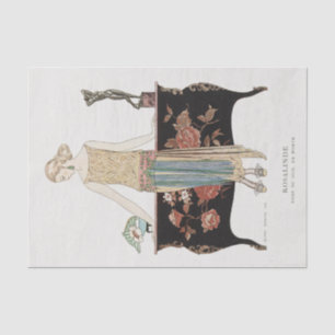 George Barbier, papel de tejidos Art Deco