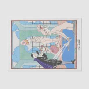 George Barbier, papel de tejidos Art Deco