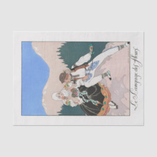 George Barbier, papel de tejidos Art Deco