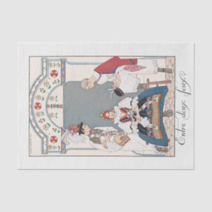 George Barbier, papel de tejidos Art Deco