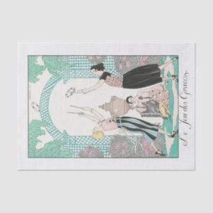 George Barbier, papel de tejidos Art Deco