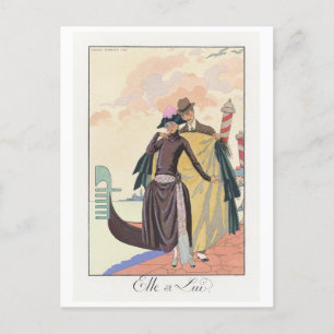 George Barbier, postal Art Deco