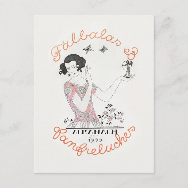 George Barbier, postal Art Deco (Anverso)