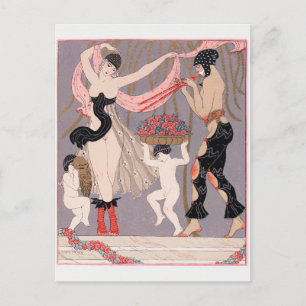 George Barbier, postal Art Deco