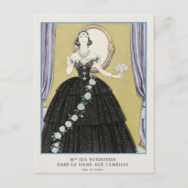 George Barbier, postal Art Deco (Anverso)