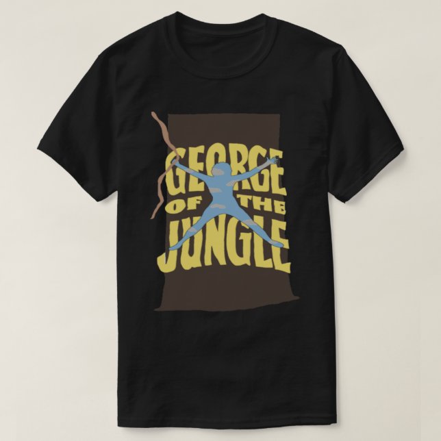 George De La Jungla Golpea A La Camiseta Clásica D (Diseño del anverso)