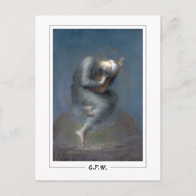 George Frederic Watts #238 - Postal Bella Artes (Anverso)